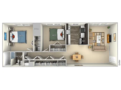 Floor plan The Berkley