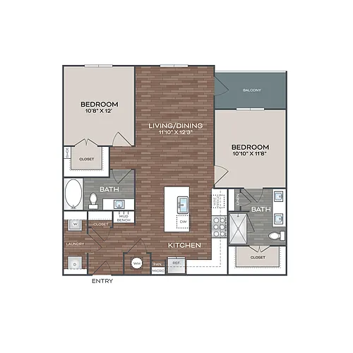 Floor plan B1