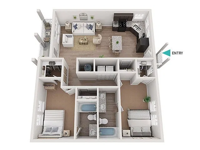 Floor plan Cornflower (B3)