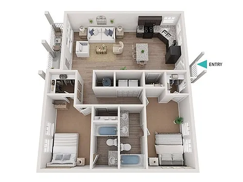 Floor plan Cornflower (B3)