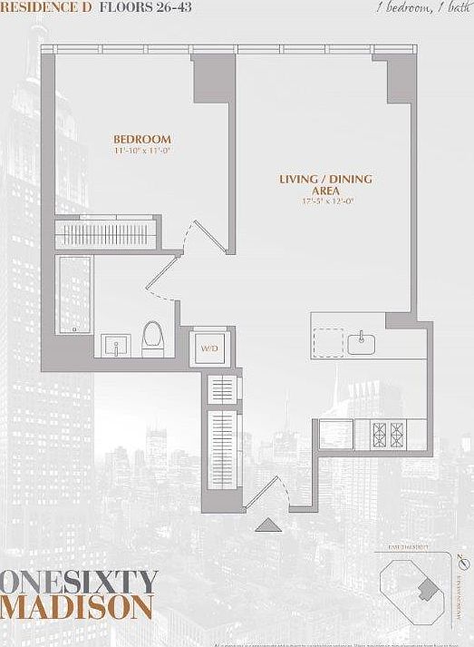 1st image of 160 Madison Ave APT 37D