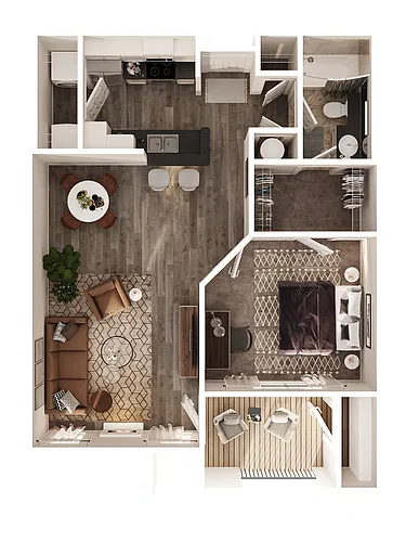 Floor plan The Andover