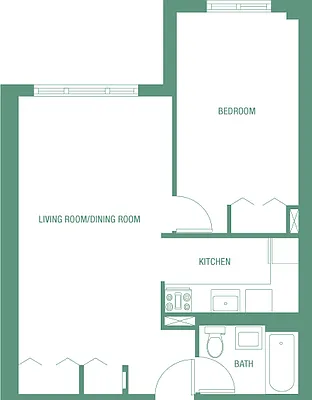 Rented by Hudson Park NY LLC | media 8