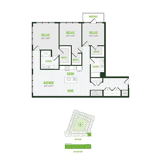 Floor plan C2B