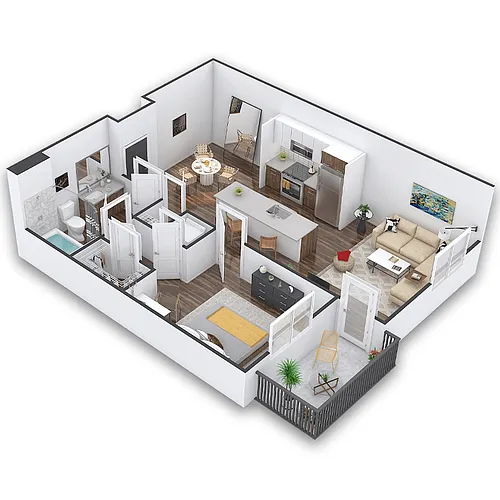 Floor plan Landis
