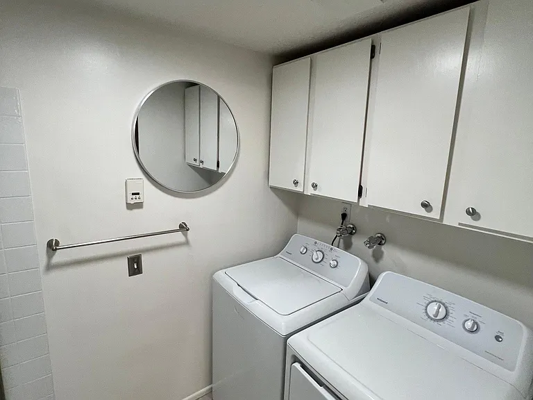 New washer and dryer