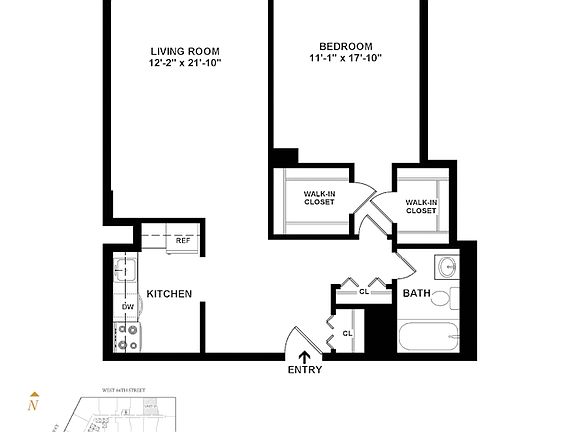 2nd image of 20 W 64th St APT 32O