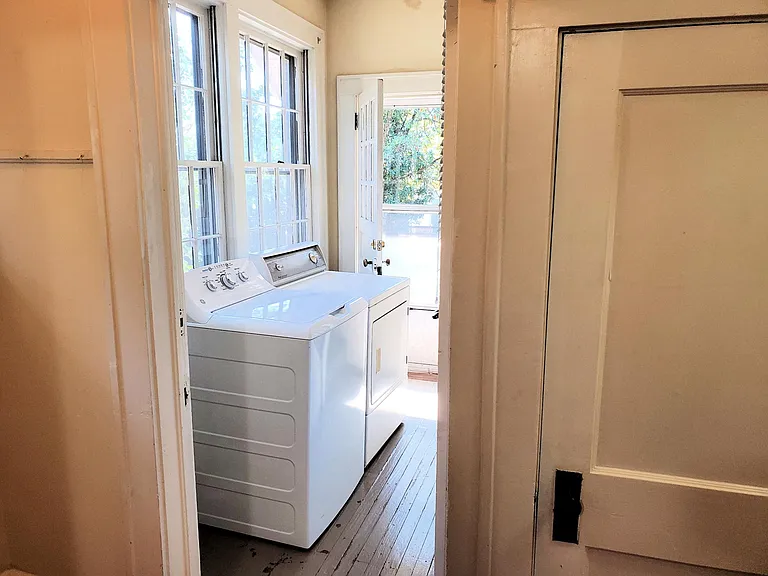 the Laundry as seen from the Kitchen
