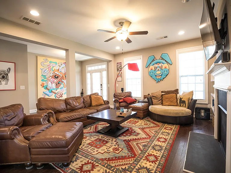 Living Room and Entryway
