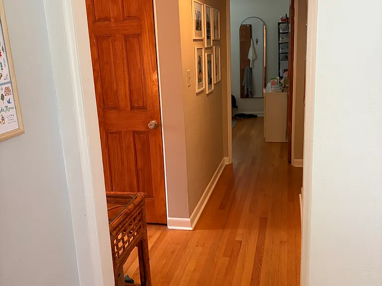 Hallway to 3 bedrooms
