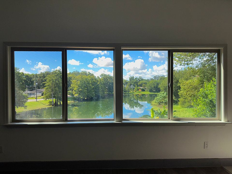 View of Lake Emerald from living room