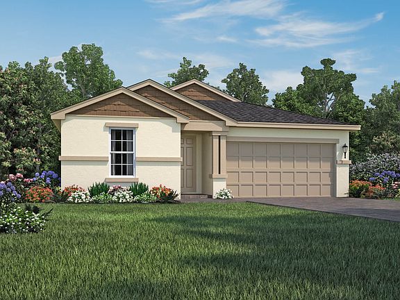 Family-friendly home offers grand foyer passing owner's entry and flex room.