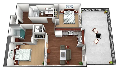 Floor plan Sibley