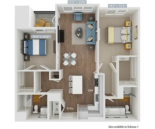 Floor plan BM08-1114-2