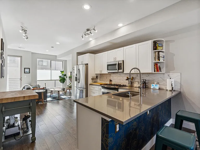 Updated kitchen on 2nd level