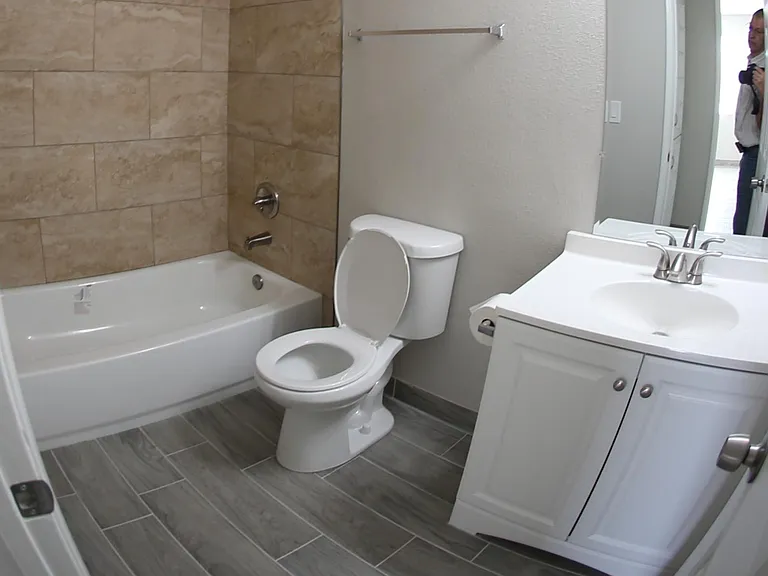 Bathroom from door