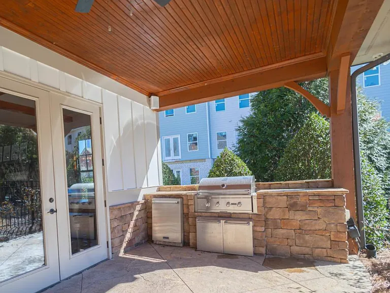 Grill at clubhouse by pool