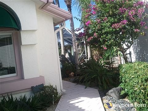 Entry to front door on walkway