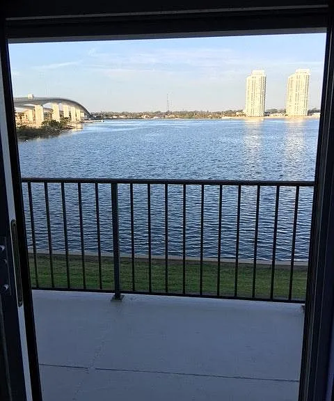 Upstairs balcony view
