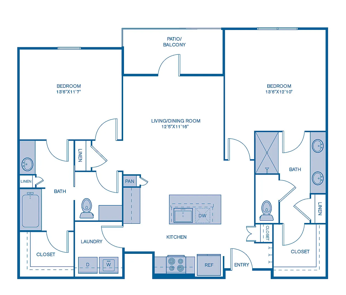 Floor plan B1