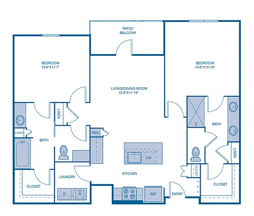 Floor plan B1