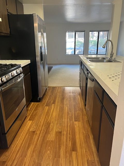 Kitchen toward family room