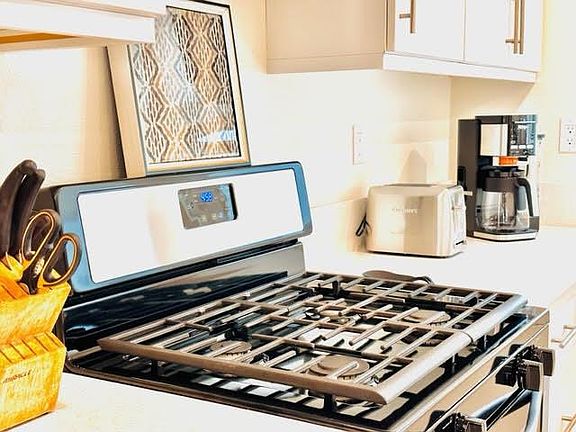 Fully stocked kitchen