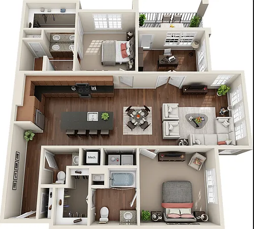 Floor plan Dogwood