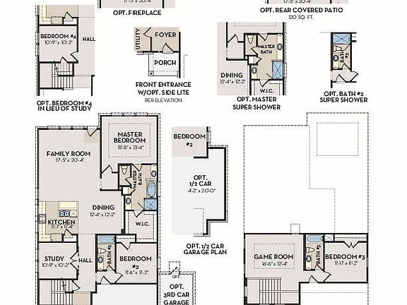 Chinook Floor Plan DEF