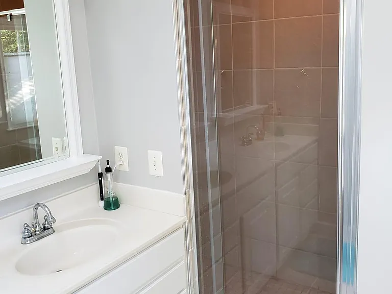 Master Bathroom - his and her shower in shower stall(upper level)
