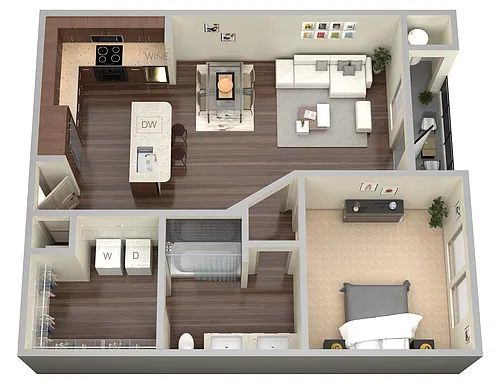 Floor plan A13