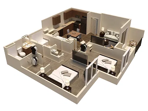 Floor plan Bravura Falls
