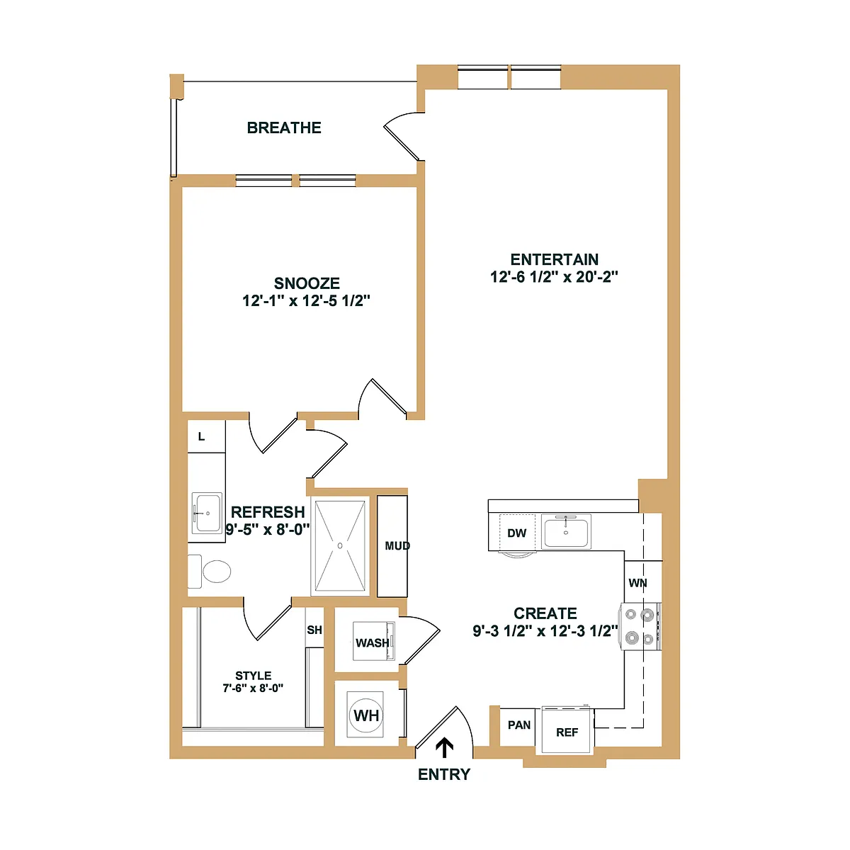 Floor plan A6