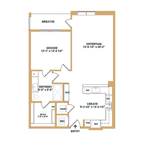 Floor plan A6