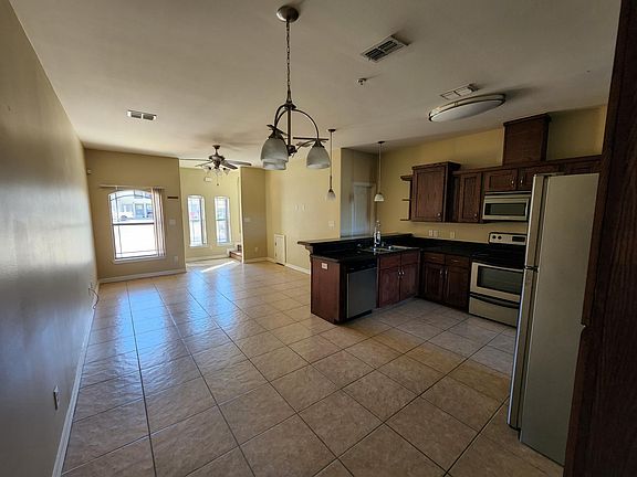 LIVING ROOM AND KITCHEN