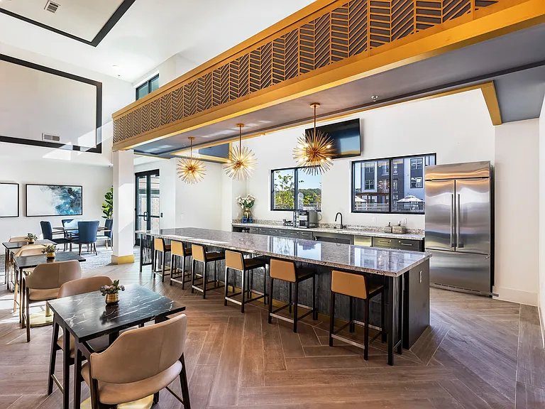 Clubroom for Community Events and Social Hours