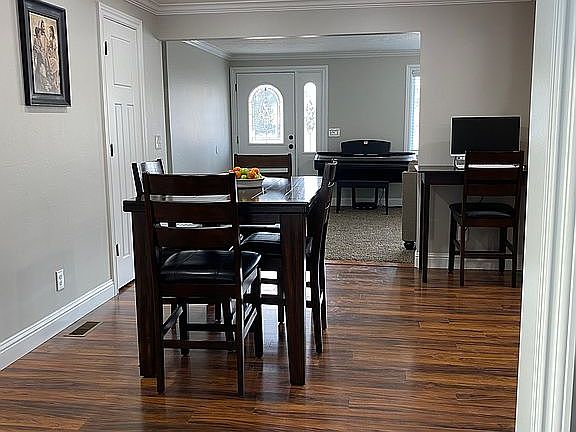 Dining open to Living Room