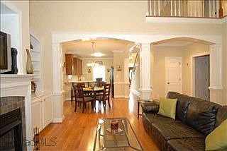 2 story Family room