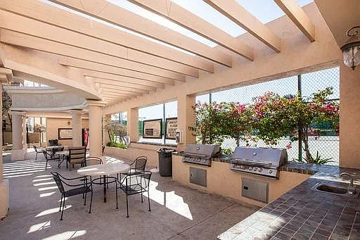 Pool and Barbecue area