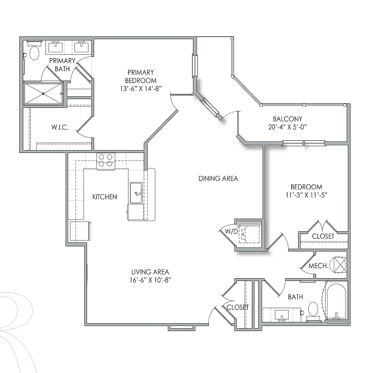 Floor plan B4