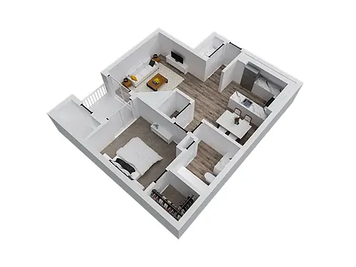 Floor plan Keystone