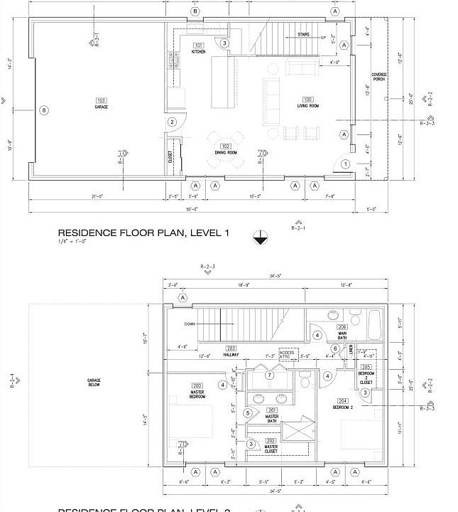 2 story Floorplan
