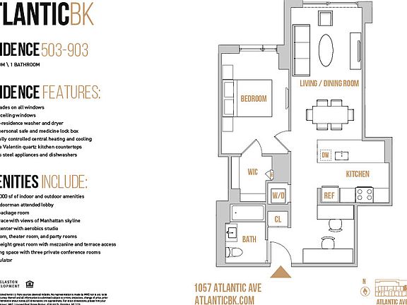 2nd image of 1057 Atlantic Ave #603