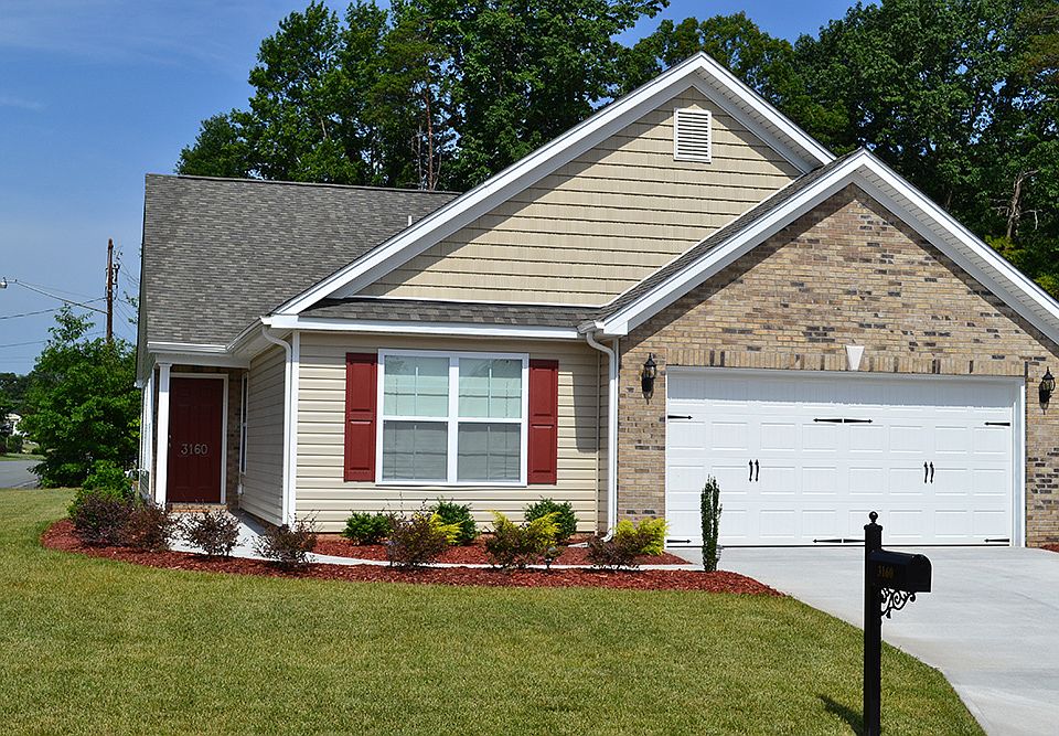 This one story home features a luxurious master su