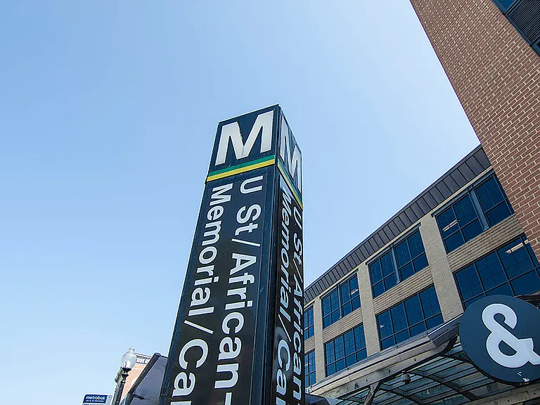U Street/African-American Civil War Memorial/Cardozo Metro station