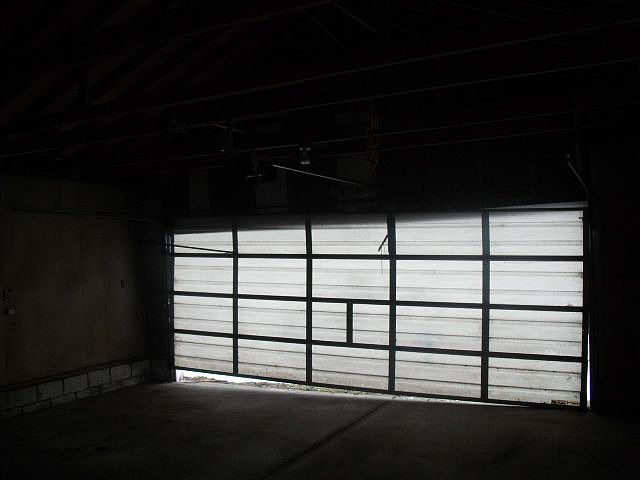 Inside Garage