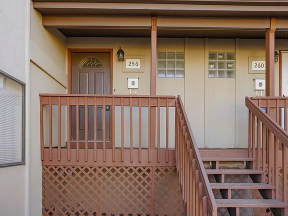 Front entrance to unit