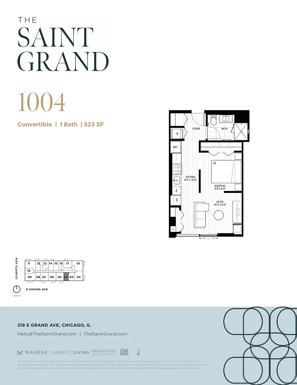 Floor plan 1004