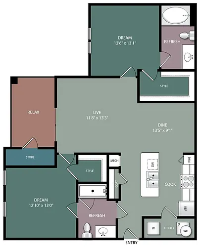 Floor plan B2C