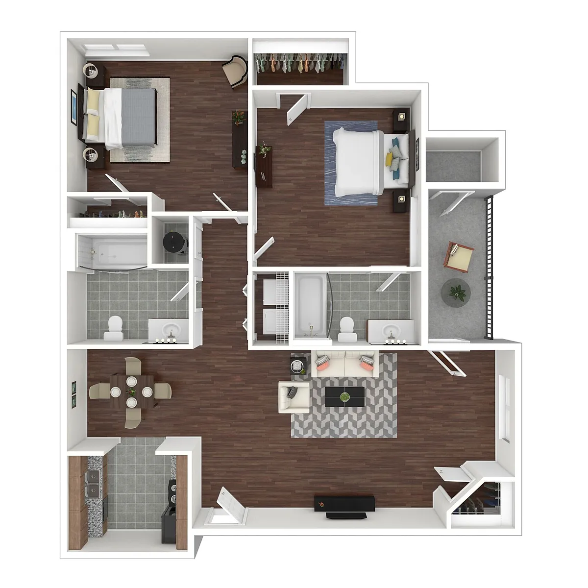 Floor plan B1